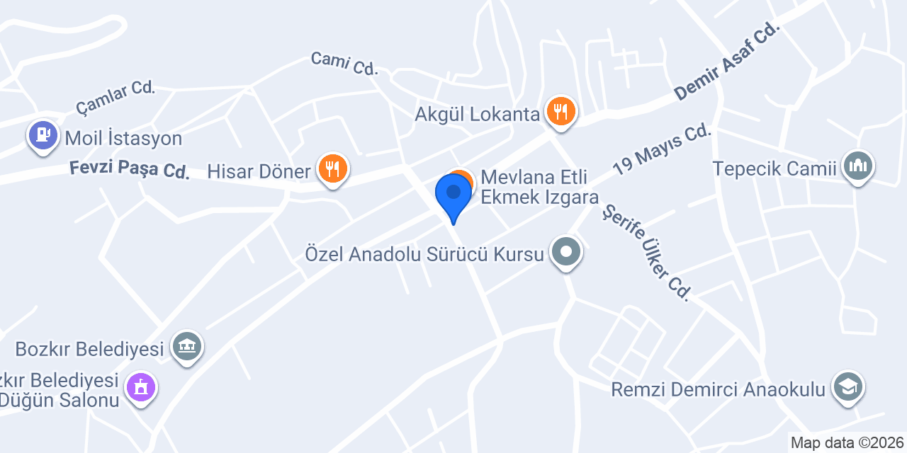 Güven Optik konumu