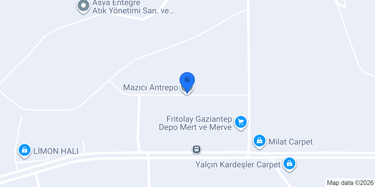 Mazıcı Antrepo konumu