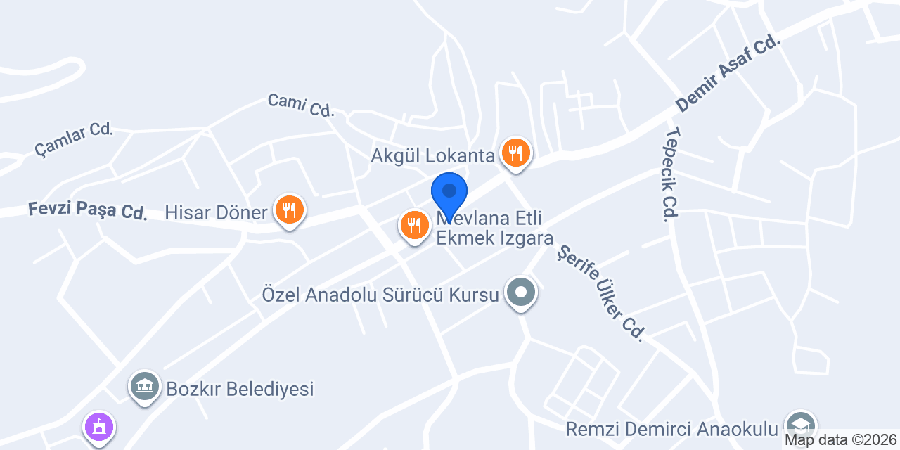 Zirve Yapı Market Hırdavat konumu