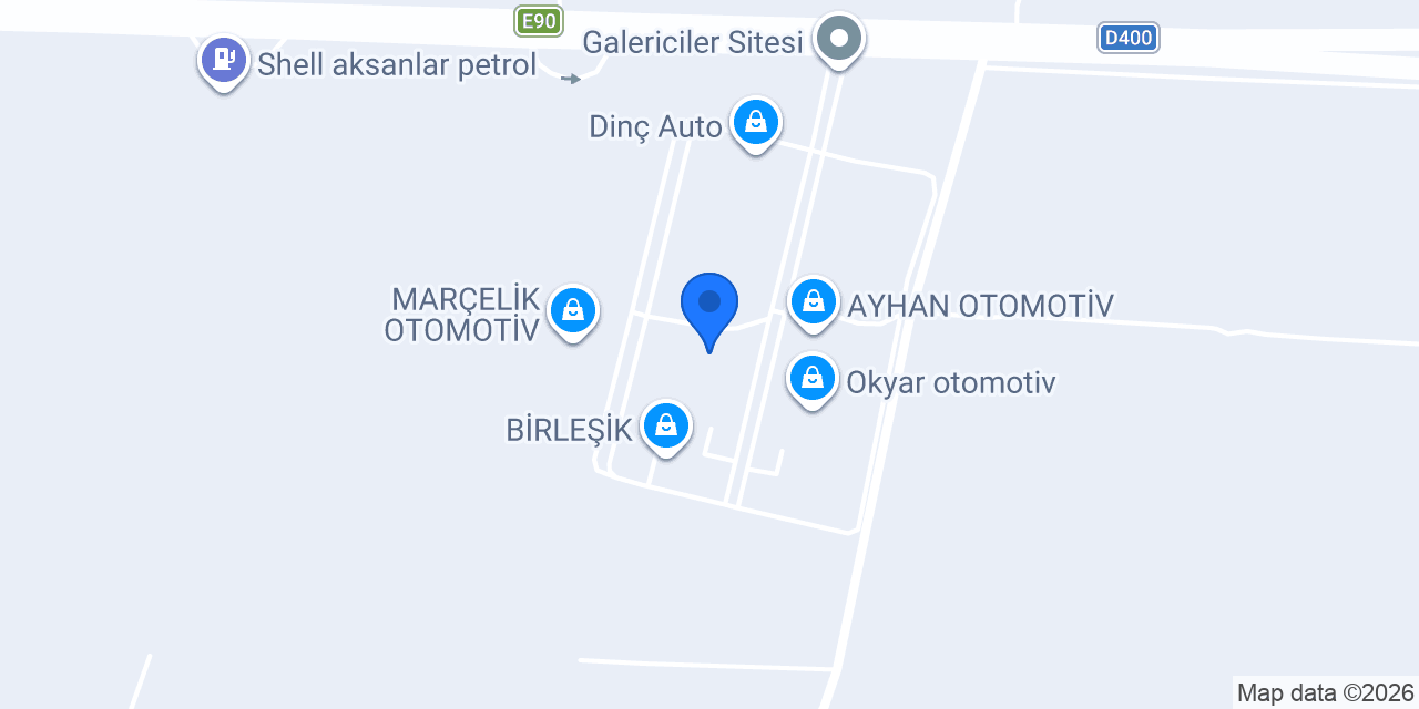 KILINÇASLANLAR AUTO konumu