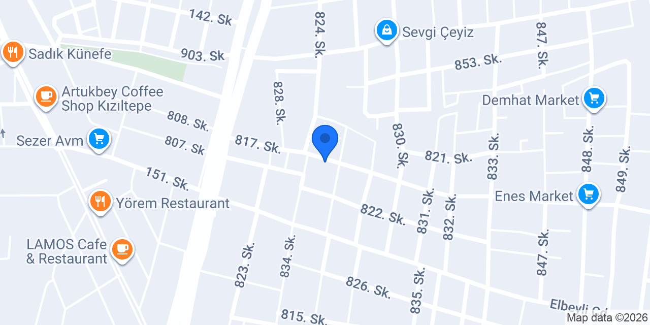 Elinç Ticaret konumu