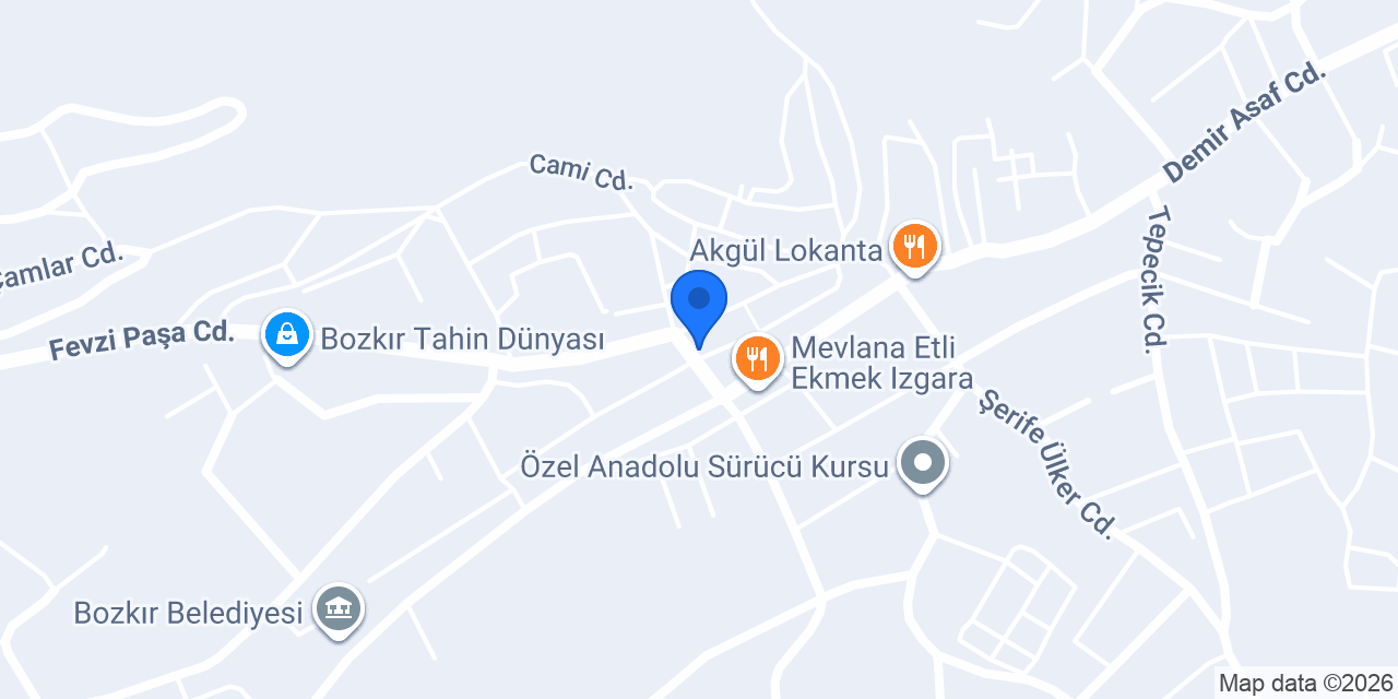 Kiraz erkek kuaför konumu