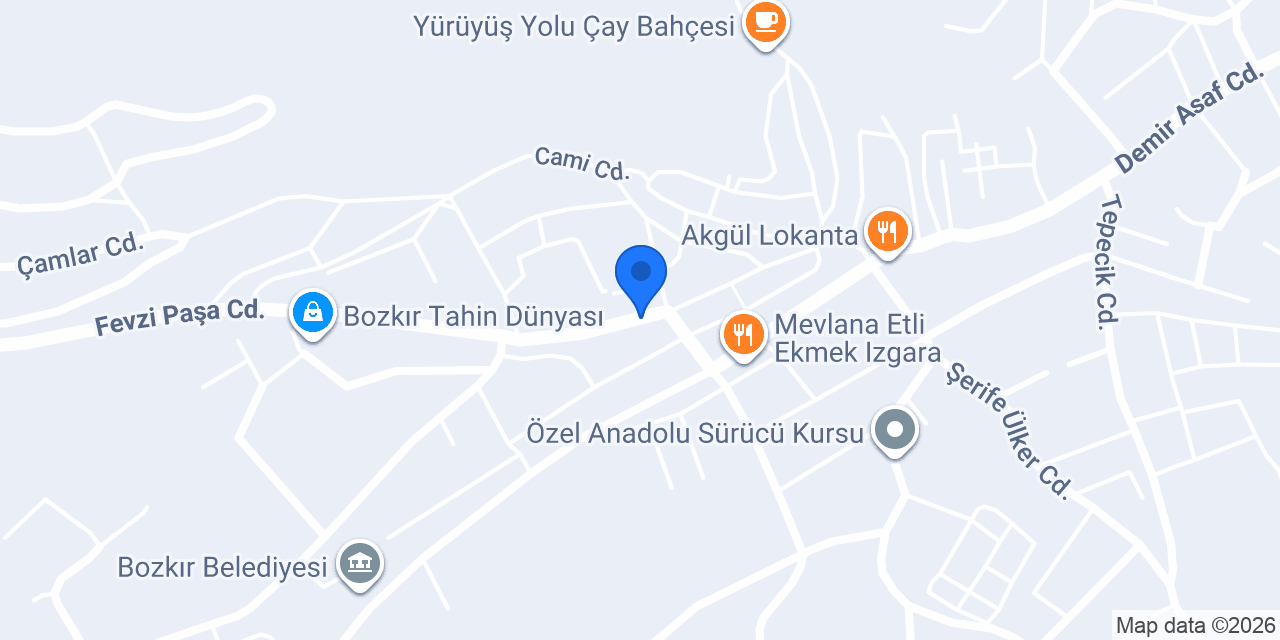 Gökmar Bozkır konumu