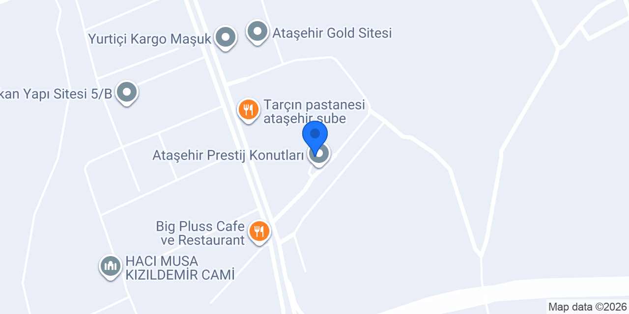 ATAŞEHİR CAFE konumu