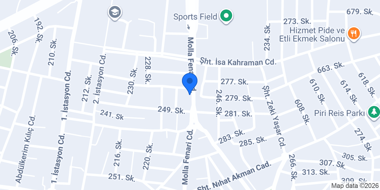 SÜSLER KAFE VE RESTORAN konumu