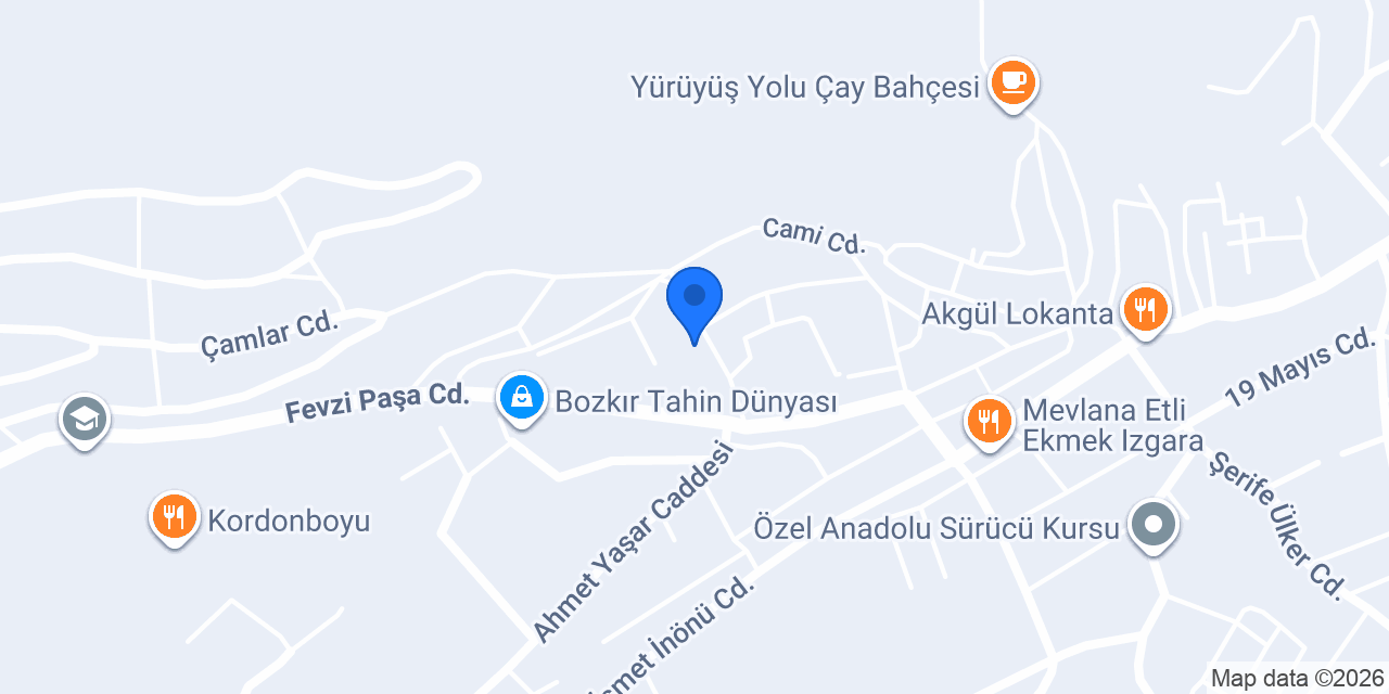 Şimşek Nalburiye konumu