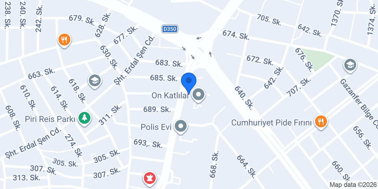 BAŞAKSAN SİMİT konumu