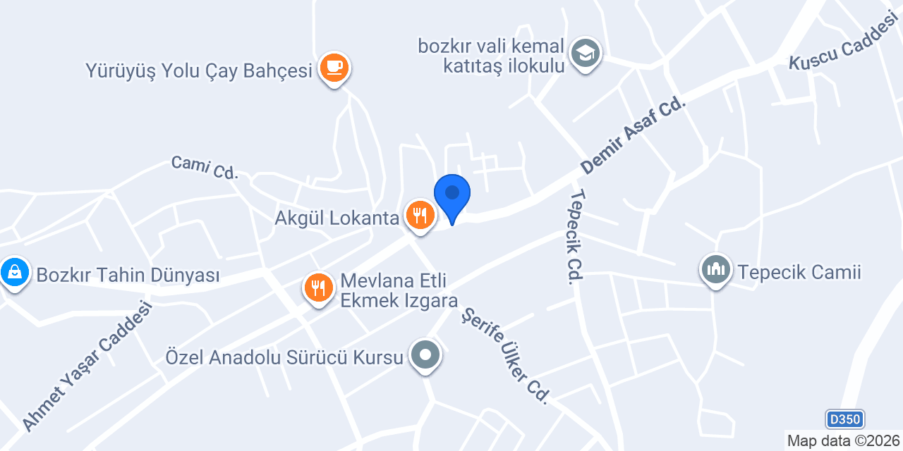 KAFE DENGİ konumu