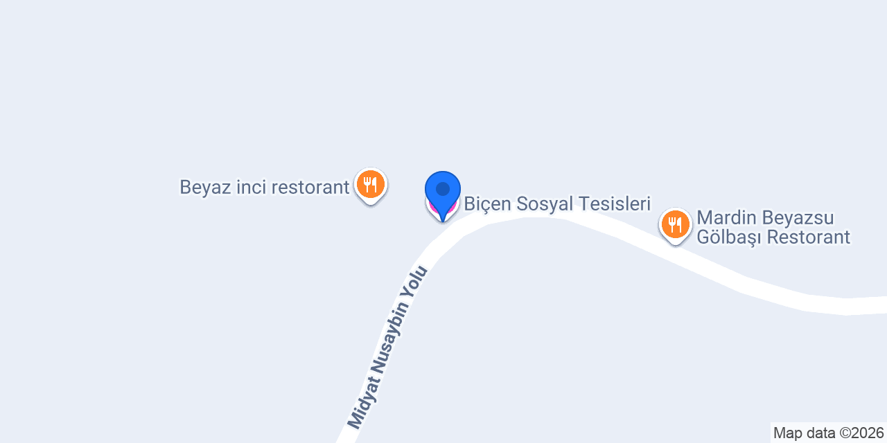 Biçen Sosyal Tesisleri konumu