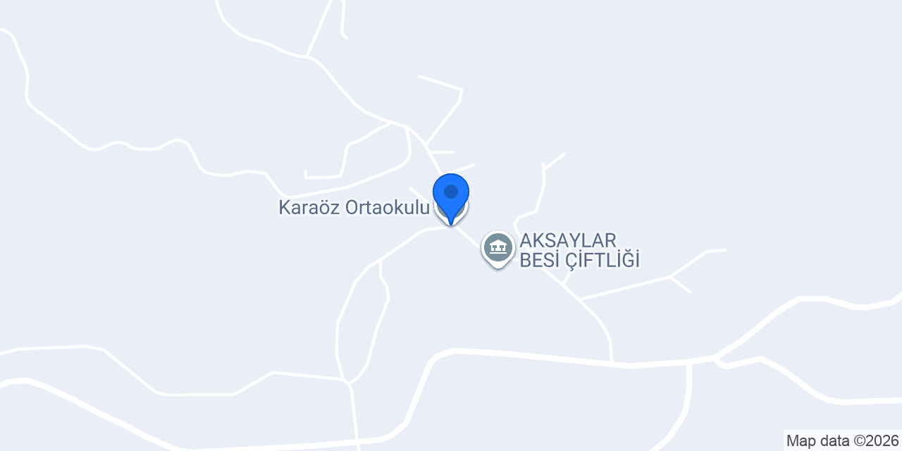 Karaöz Ortaokulu konumu