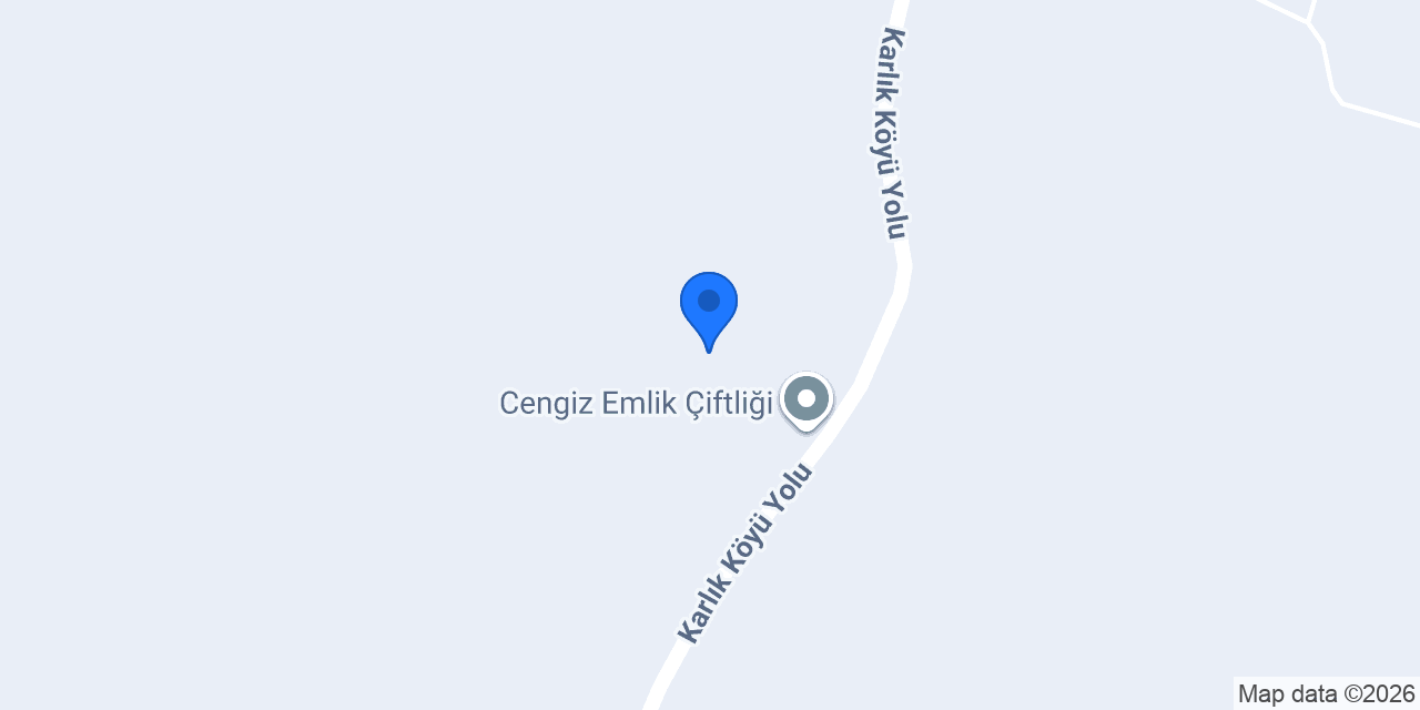 Cengiz Emlik Çiftliği konumu