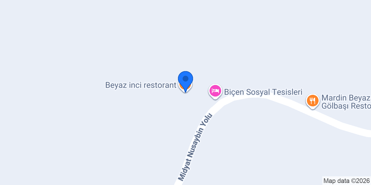Beyaz inci restorant konumu