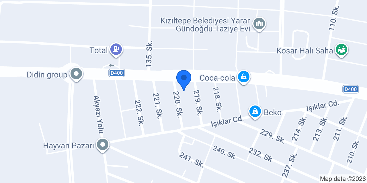 Abay Tarım konumu