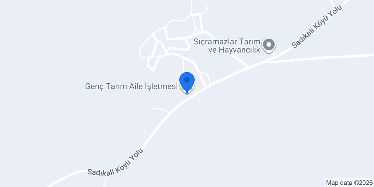 Genç Tarım Aile İşletmesi konumu