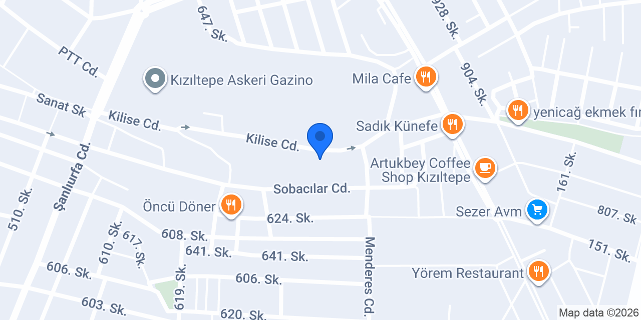 Sezer Sürücü Kursu konumu
