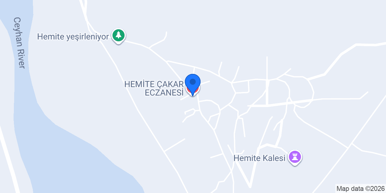 HEMİTE ÇAKAR ECZANESİ konumu