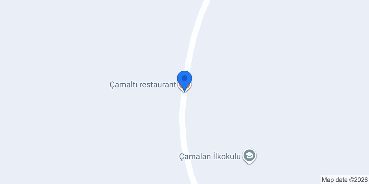 Çamaltı restaurant konumu
