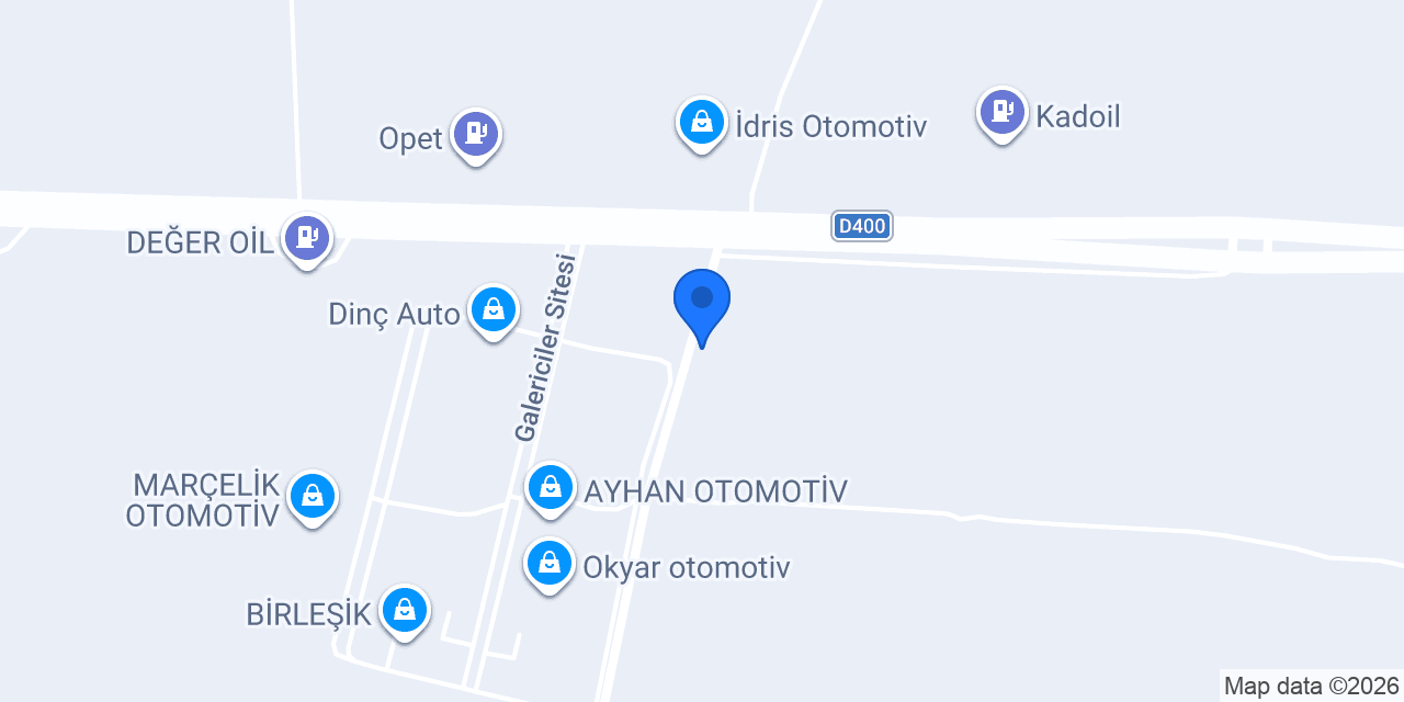 ORUÇ OTOMOTİV konumu