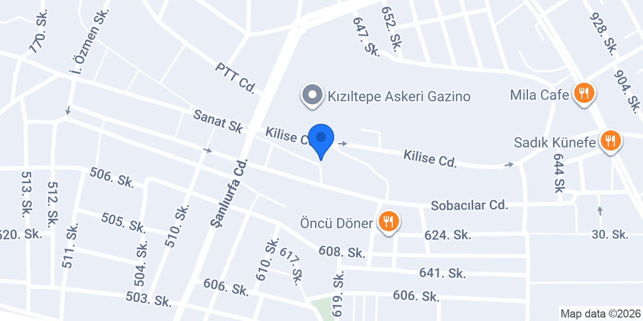 Öncü Sürücü Kursu konumu