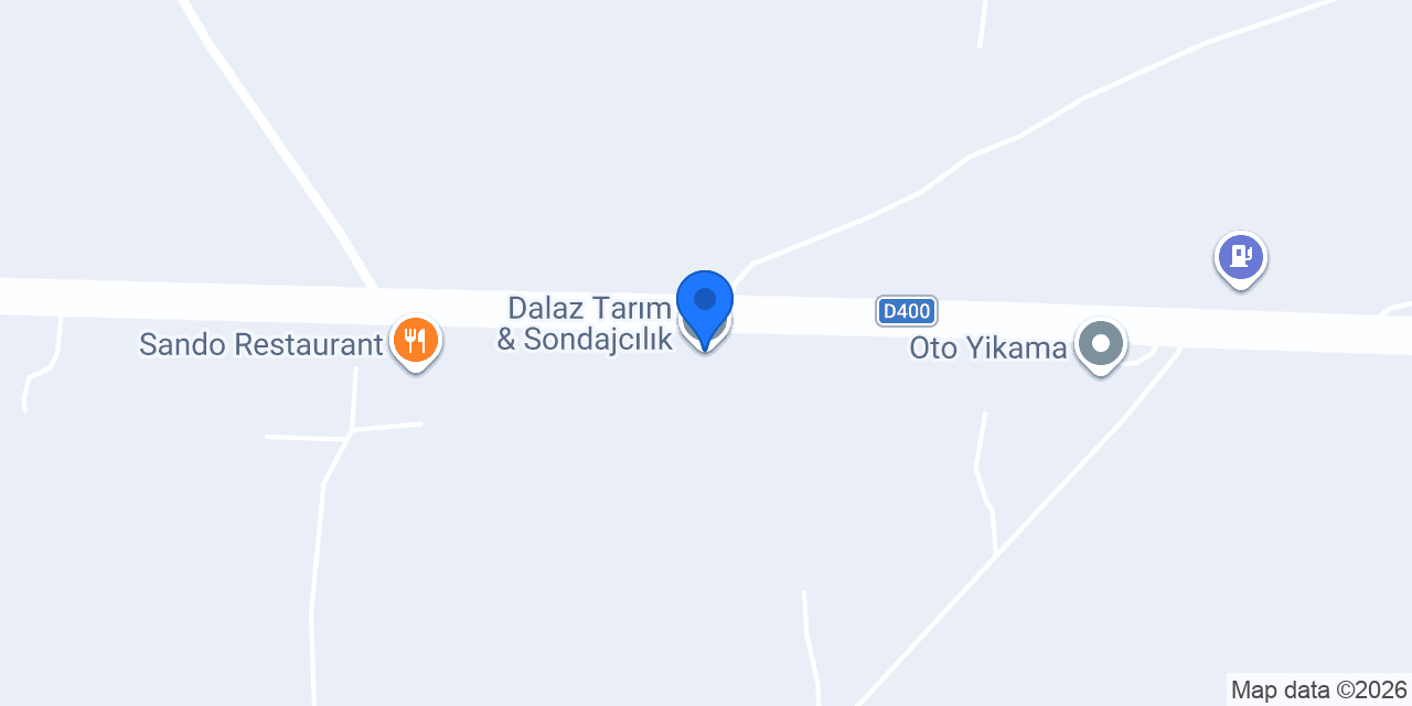 Dalaz Tarım & Sondajcılık konumu