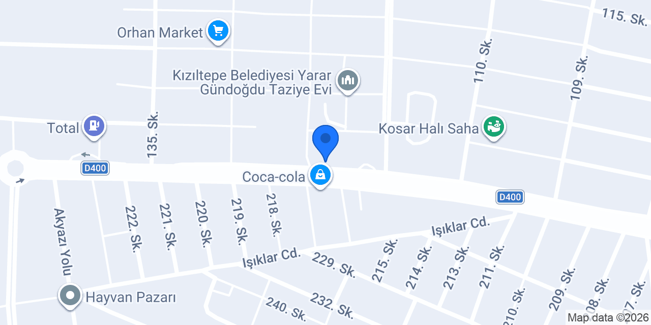 Sevgi Tarım Gıda konumu