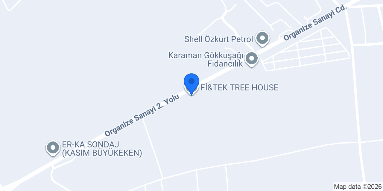 Fİ&TEK TREE HOUSE konumu