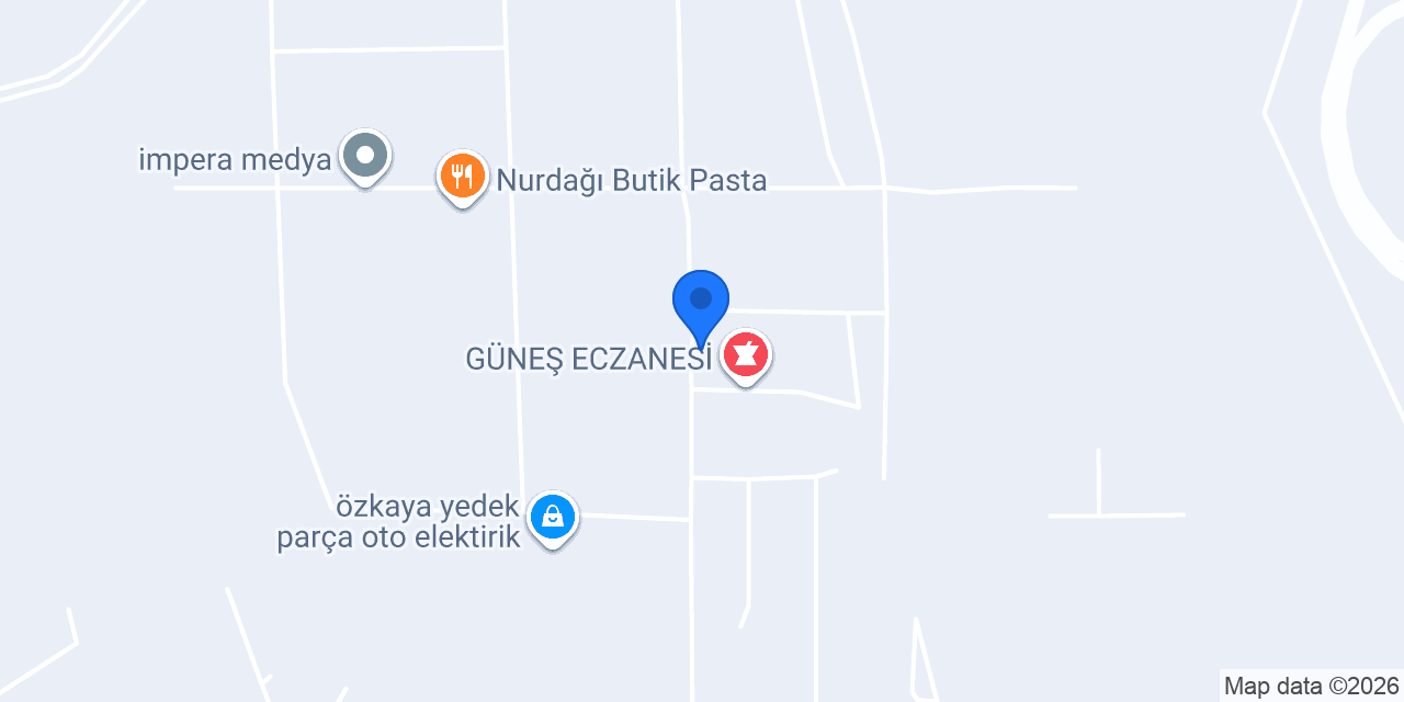 Nur Pide Lahmacun Fırını konumu