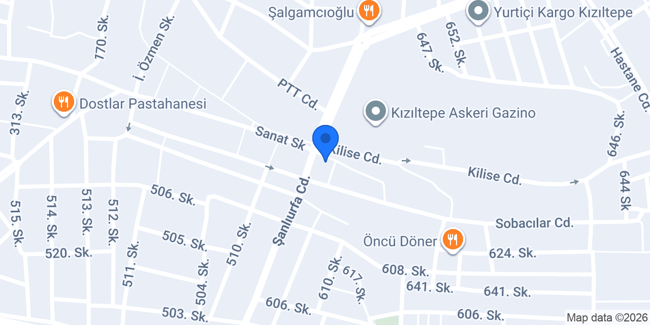 Merkez Taksi konumu