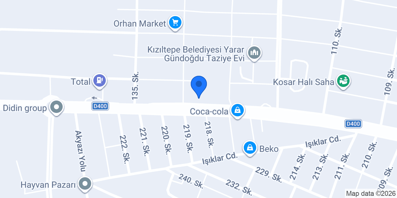 Özbey lastik kaplama konumu