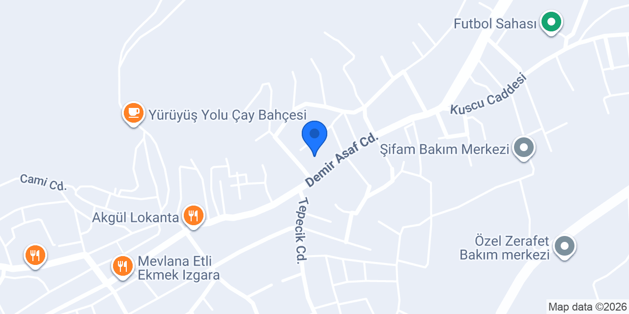 Bozkır İlçe Emniyet Müdürlüğü konumu