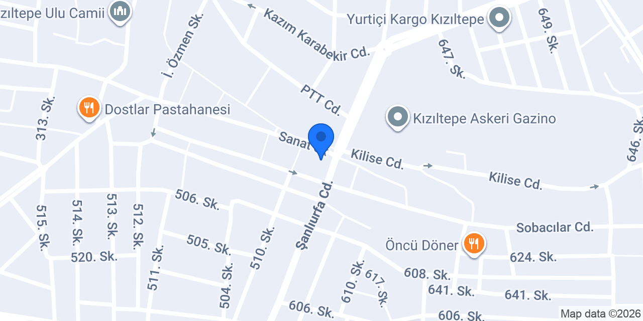 Yıldız matba konumu
