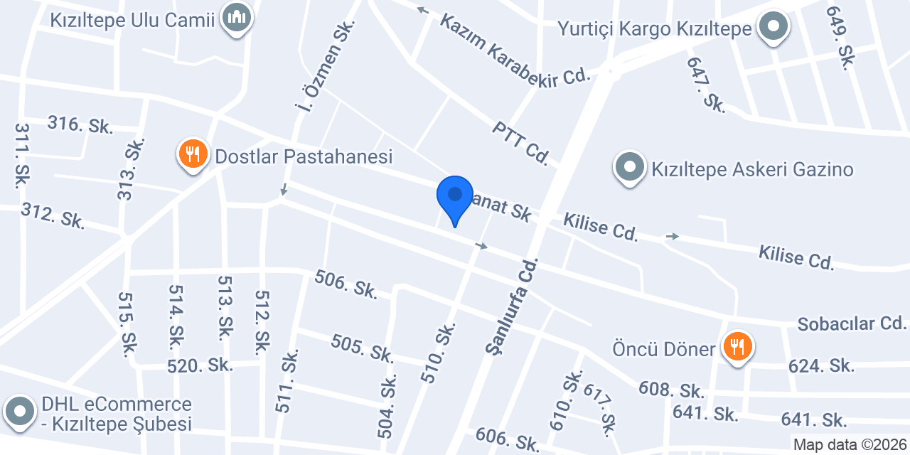 Çağdaş Elektrik konumu