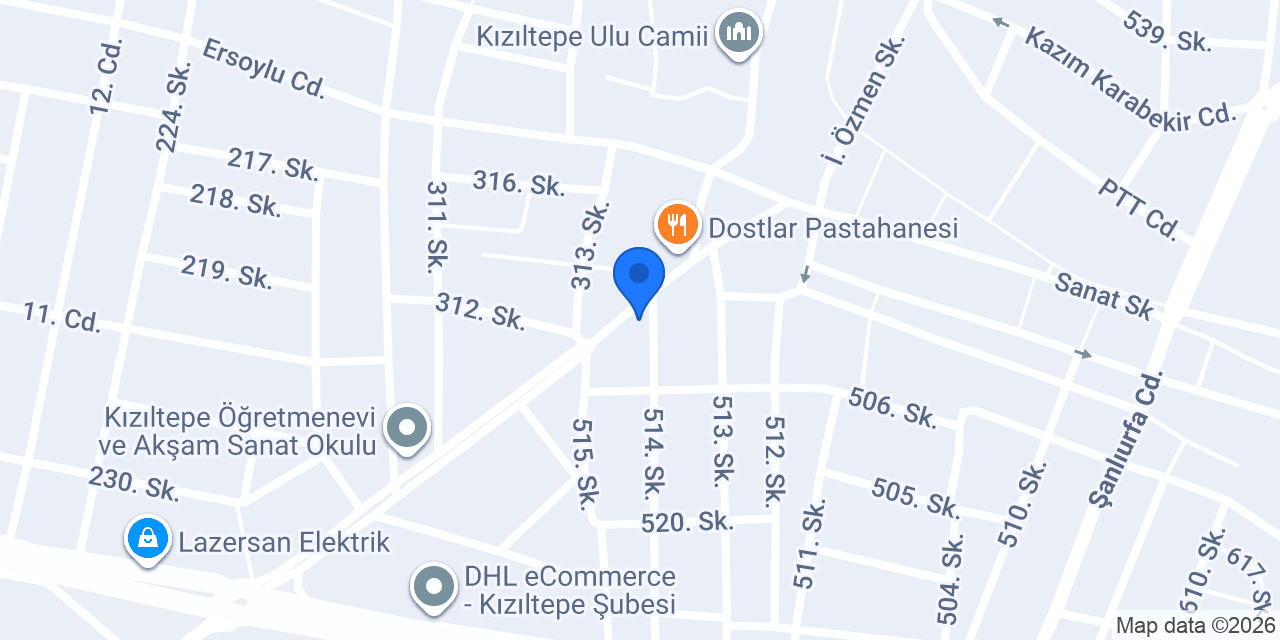 NİDA KİTAP KIRTASİYE konumu