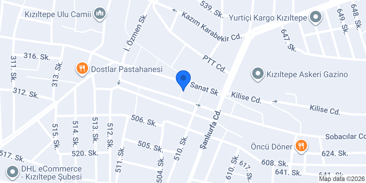 Diyarbakır OFIS CIĞERCISI konumu