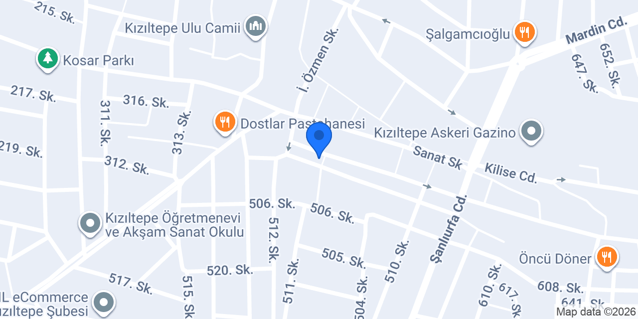 Aksoy Ticaret konumu