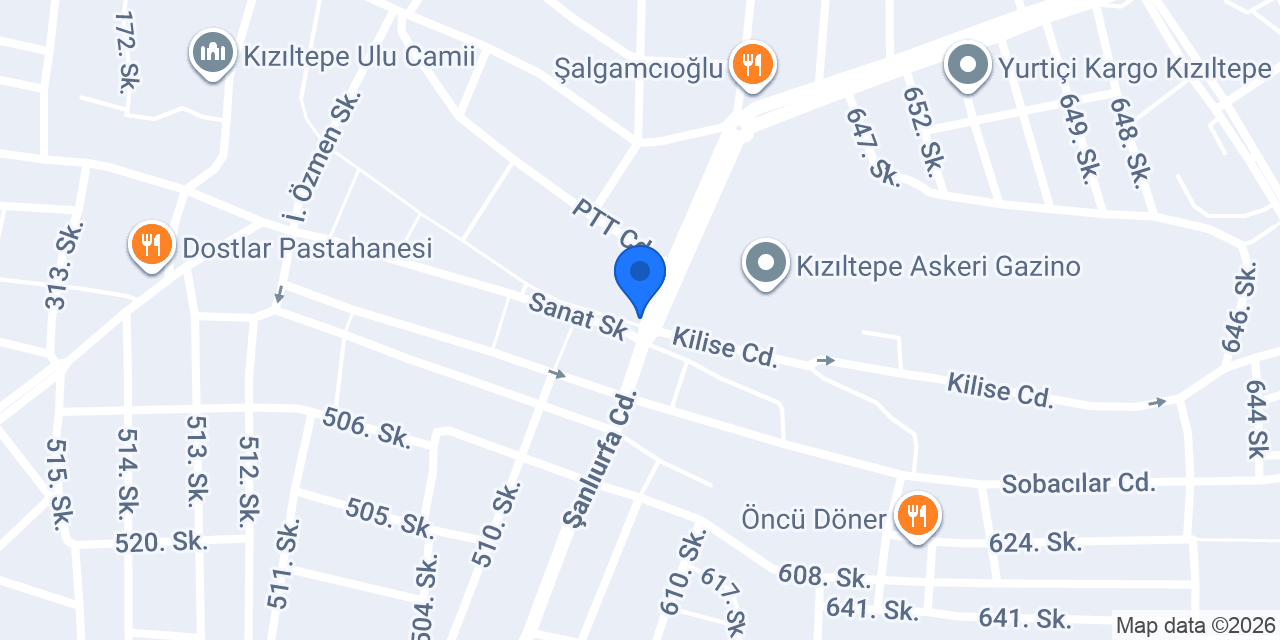 Ökmen Eczanesi konumu