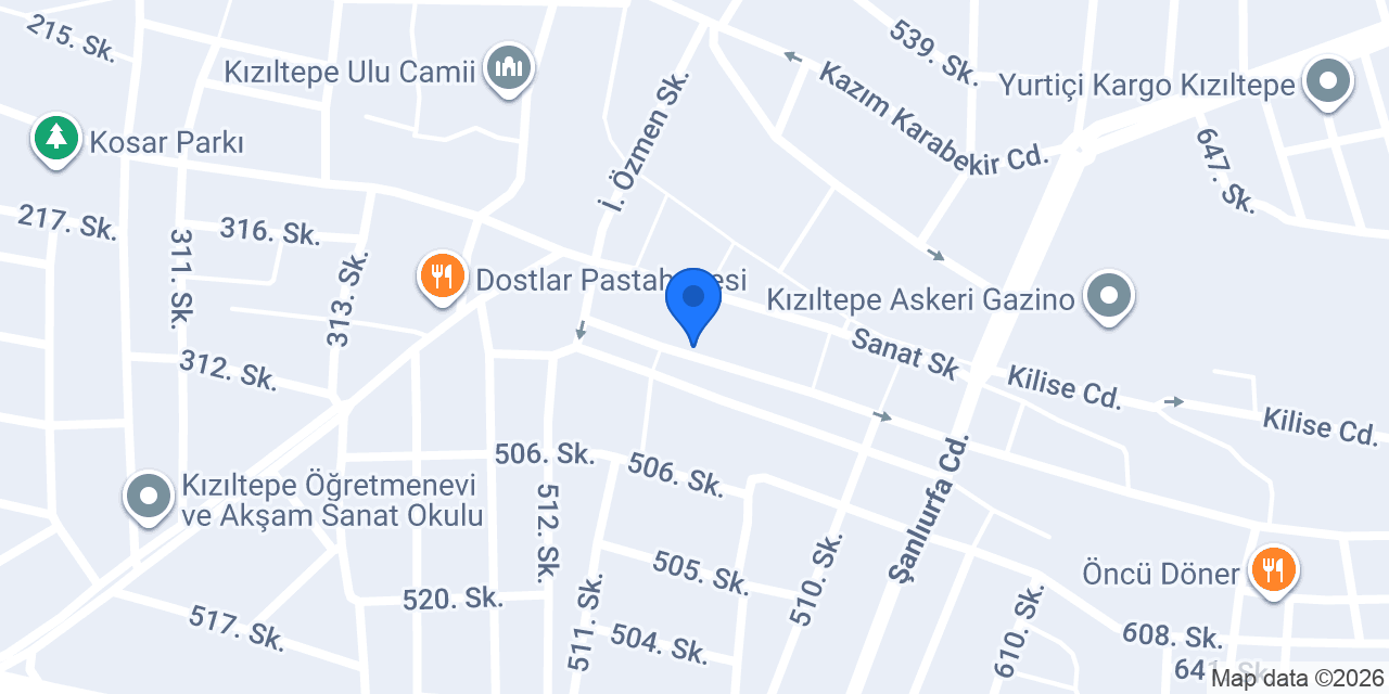 Özkaya kuyumculuk konumu