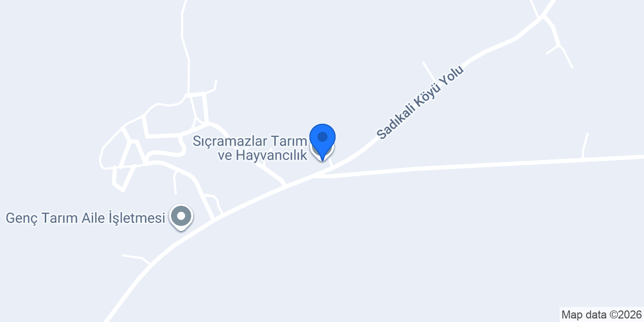 Sıçramazlar Tarım ve Hayvancılık konumu