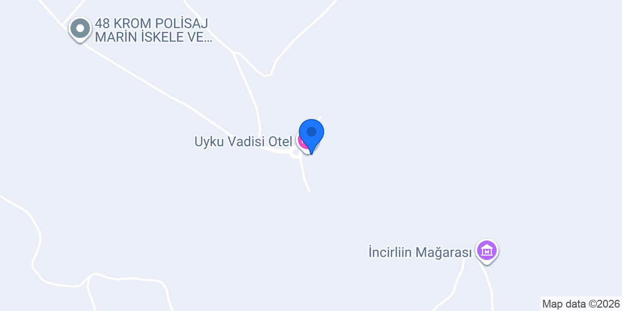 Uyku Vadisi Otel konumu
