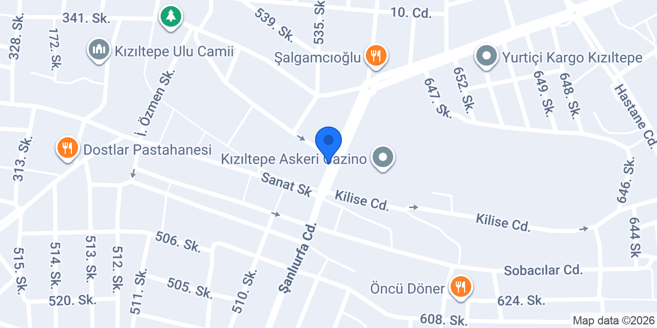 Günay Eczanesi konumu