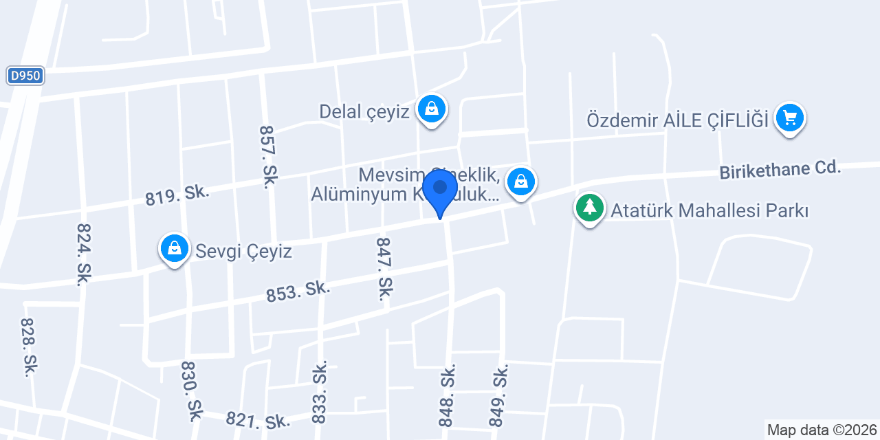 EbuBerat demir süt çiftliği konumu
