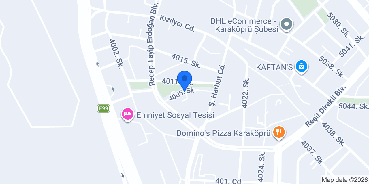 Urfa Reklam konumu