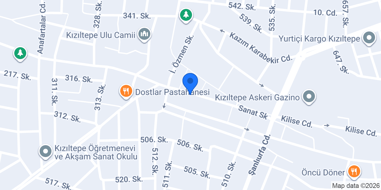 Arzüm Emlak konumu