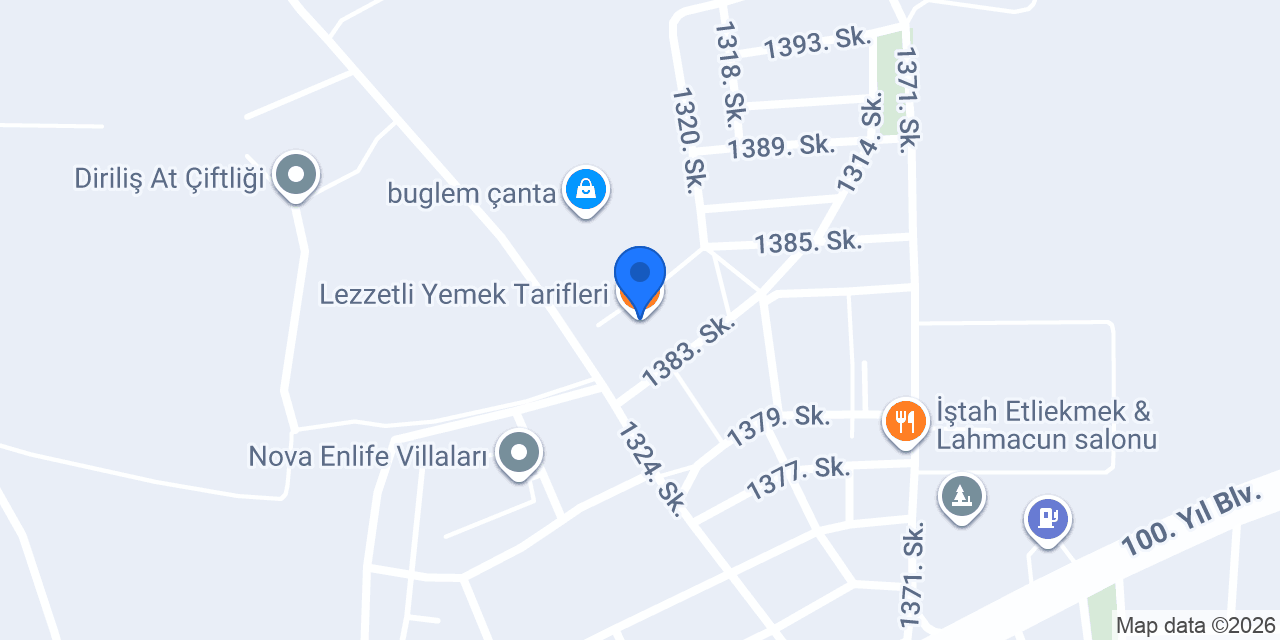 Lezzetli Yemek Tarifleri konumu