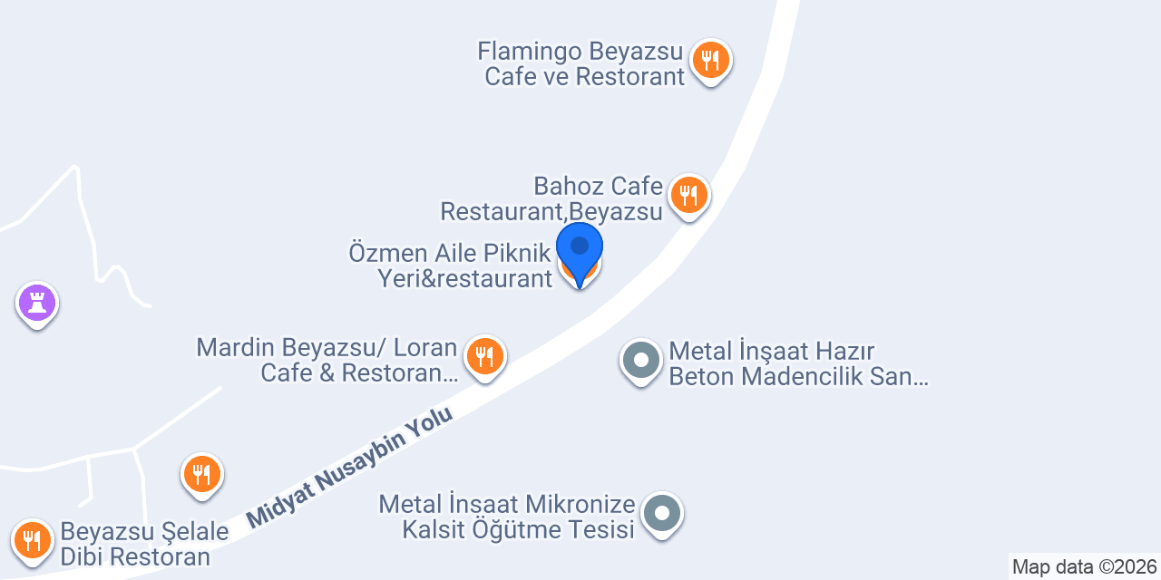 Özmen Aile Piknik Yeri&restaurant konumu