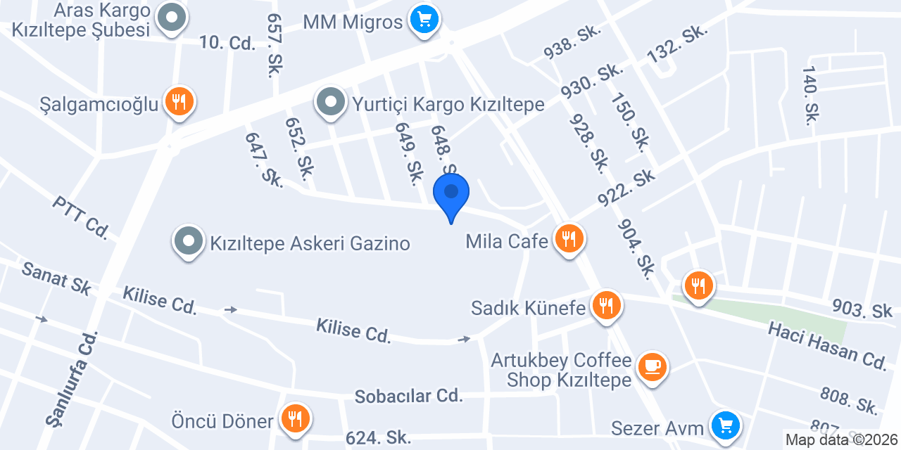 Arkadaşım Kreş konumu