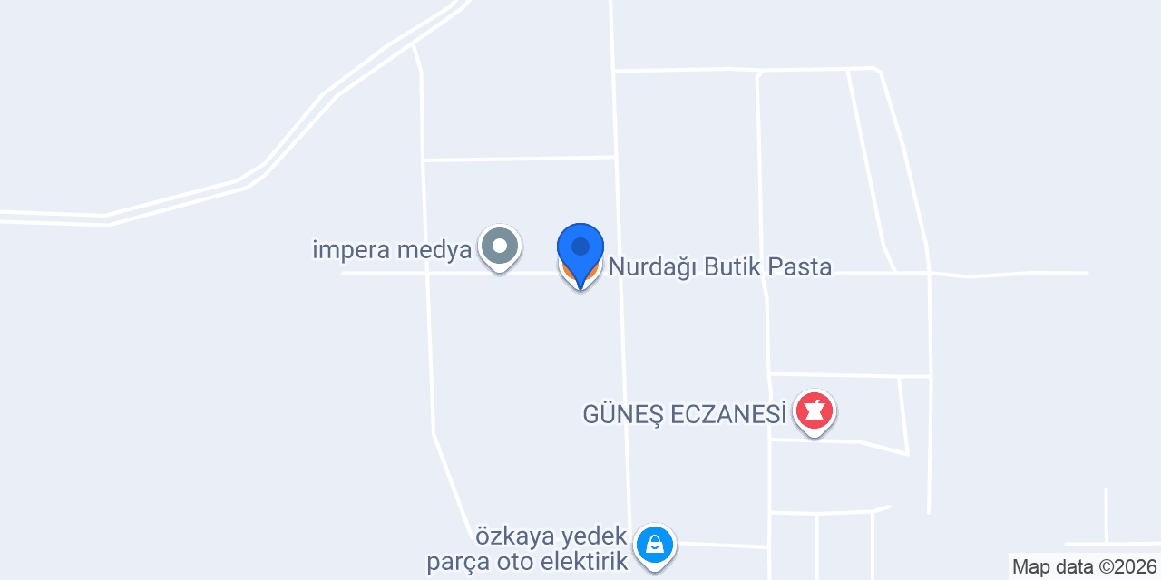 Nurdağı Butik Pasta konumu