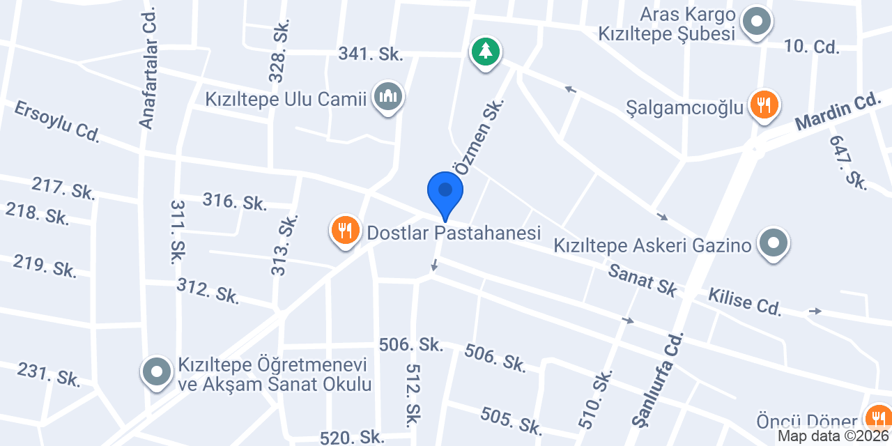 Bıçakçı Eczanesi konumu