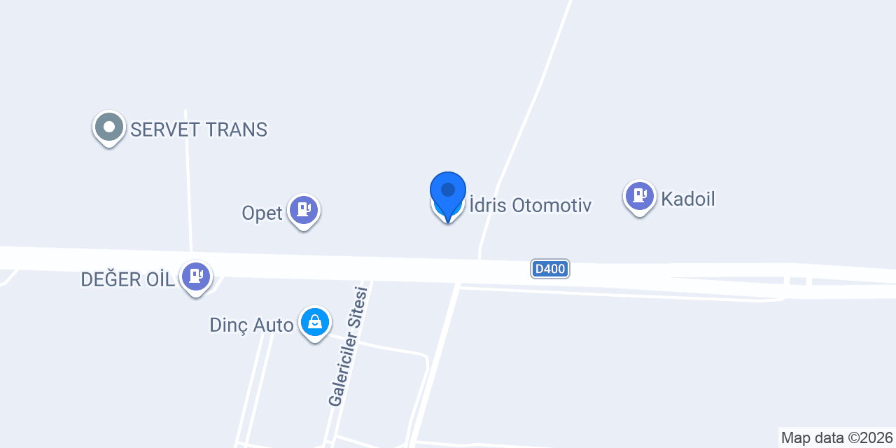 İdris Otomotiv konumu