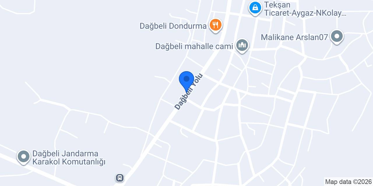 Dağ İlköğretim Okulu konumu